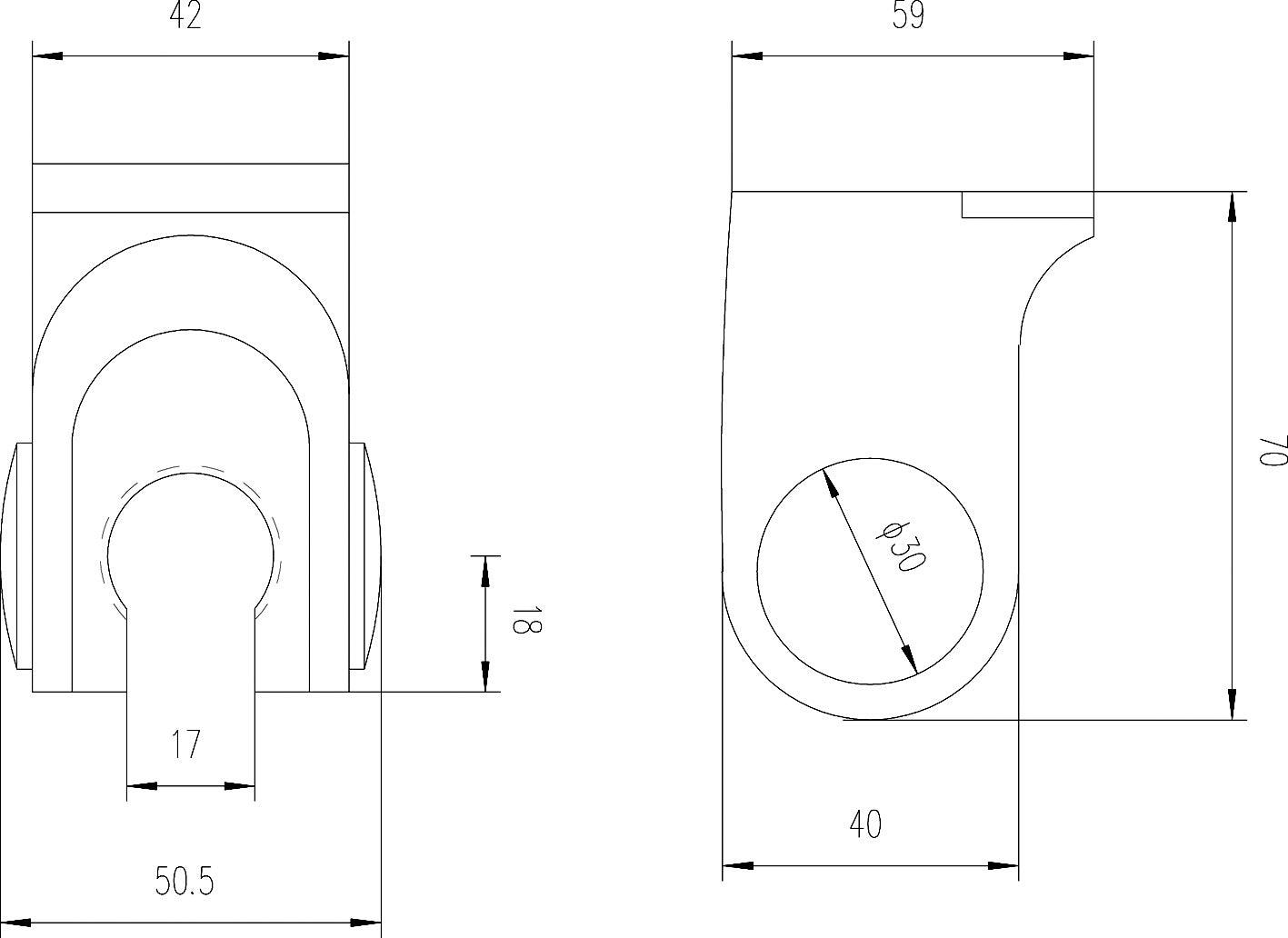 Hudson Reed Wall Bracket