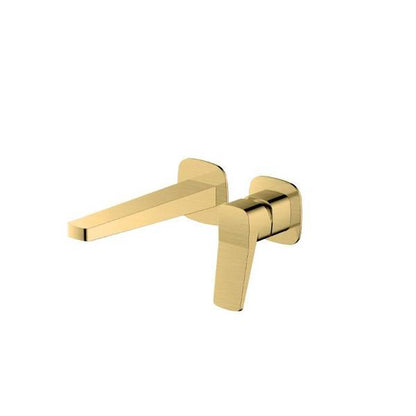 RAK-Petit Square Wall Mounted Single Lever Basin Mixer