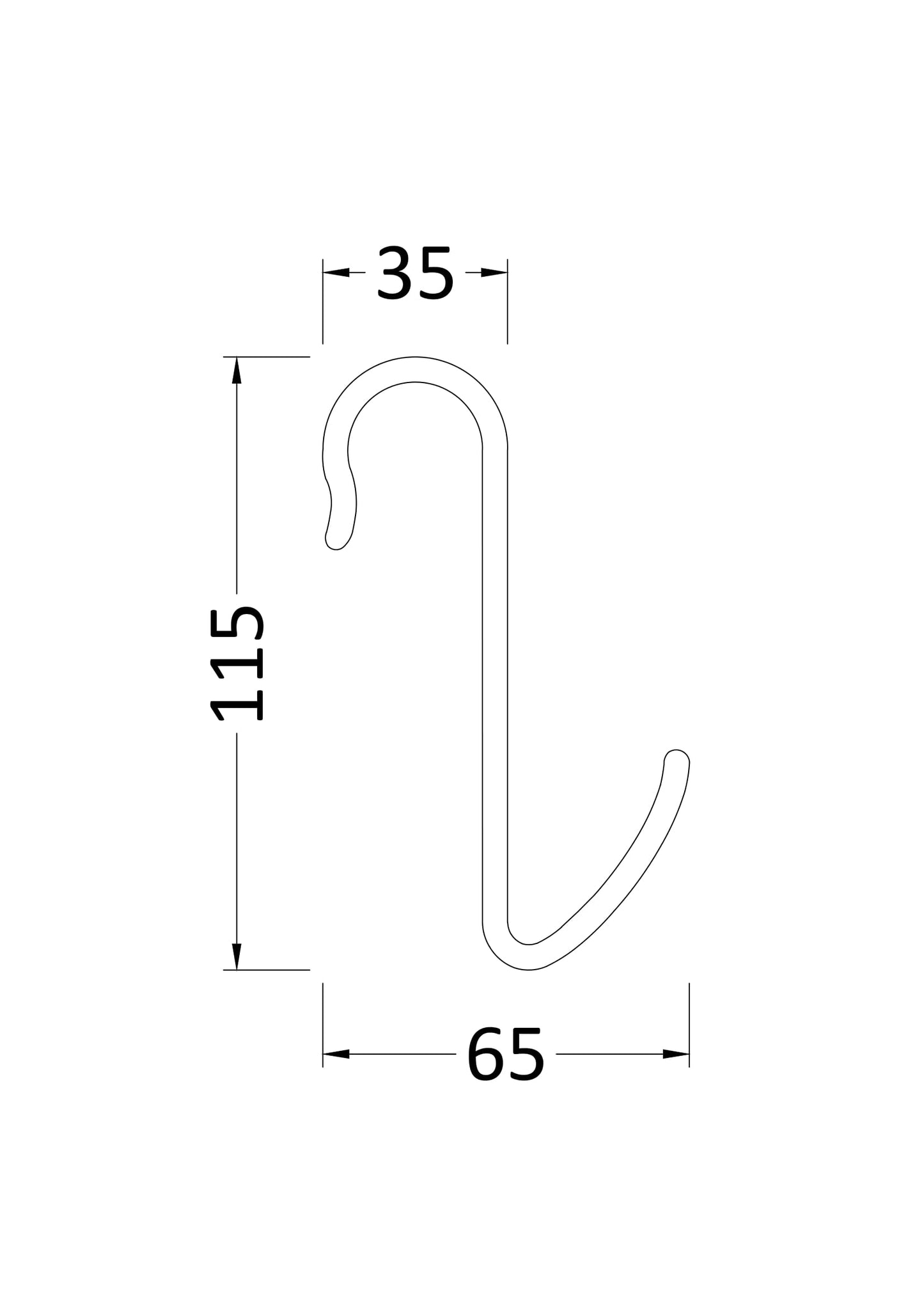 Hudson Reed Radiator Hook