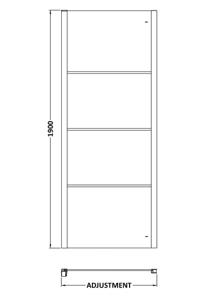 Hudson Reed Apex Side Panel