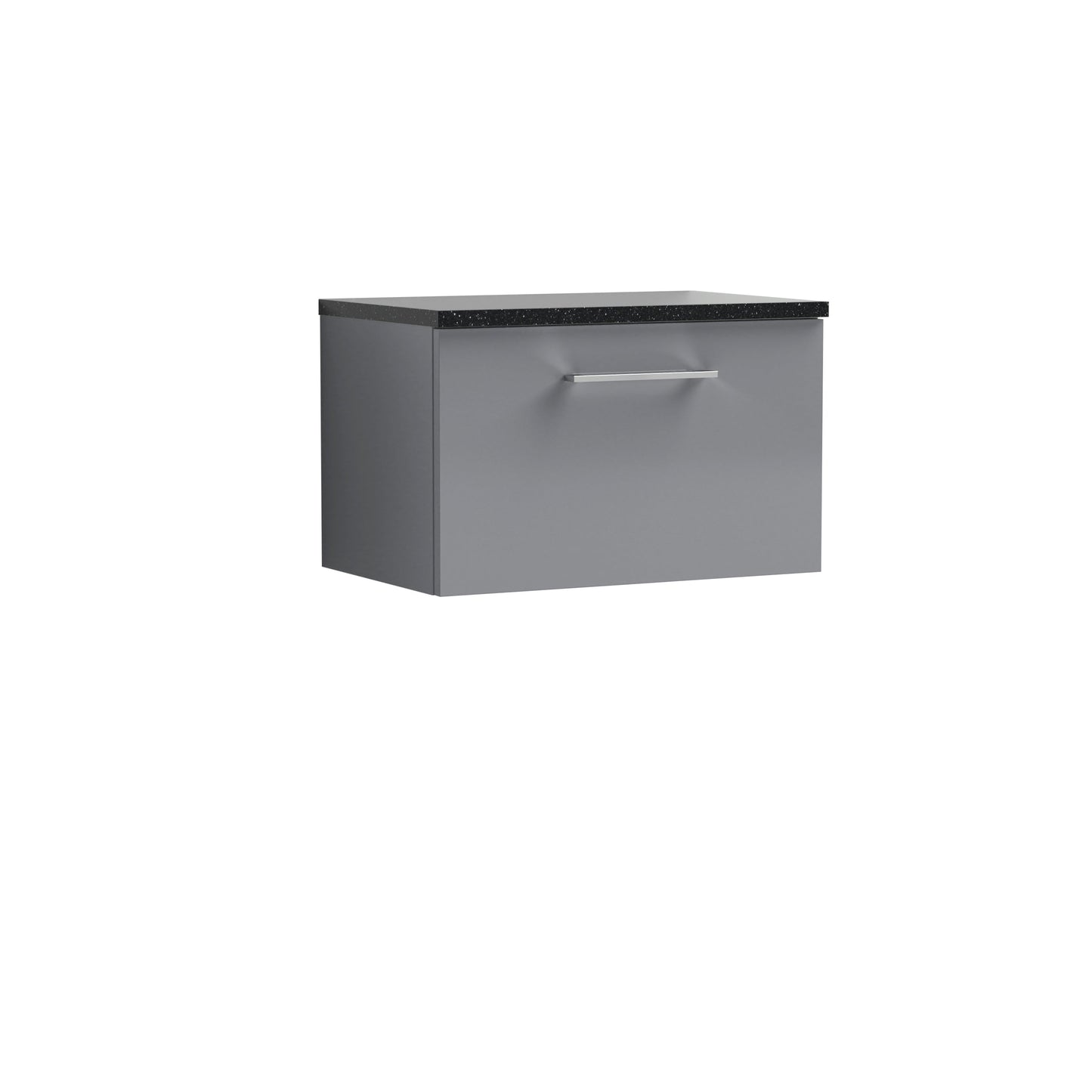 Nuie Arno 600mm Wall Hung 1 Drawer Vanity & Basin/worktop