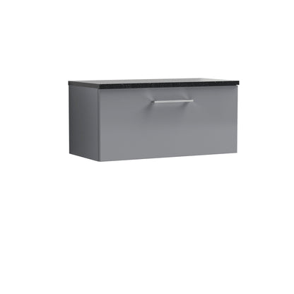 Nuie Arno 800mm Wall Hung 1 Drawer Vanity & Basin/worktop