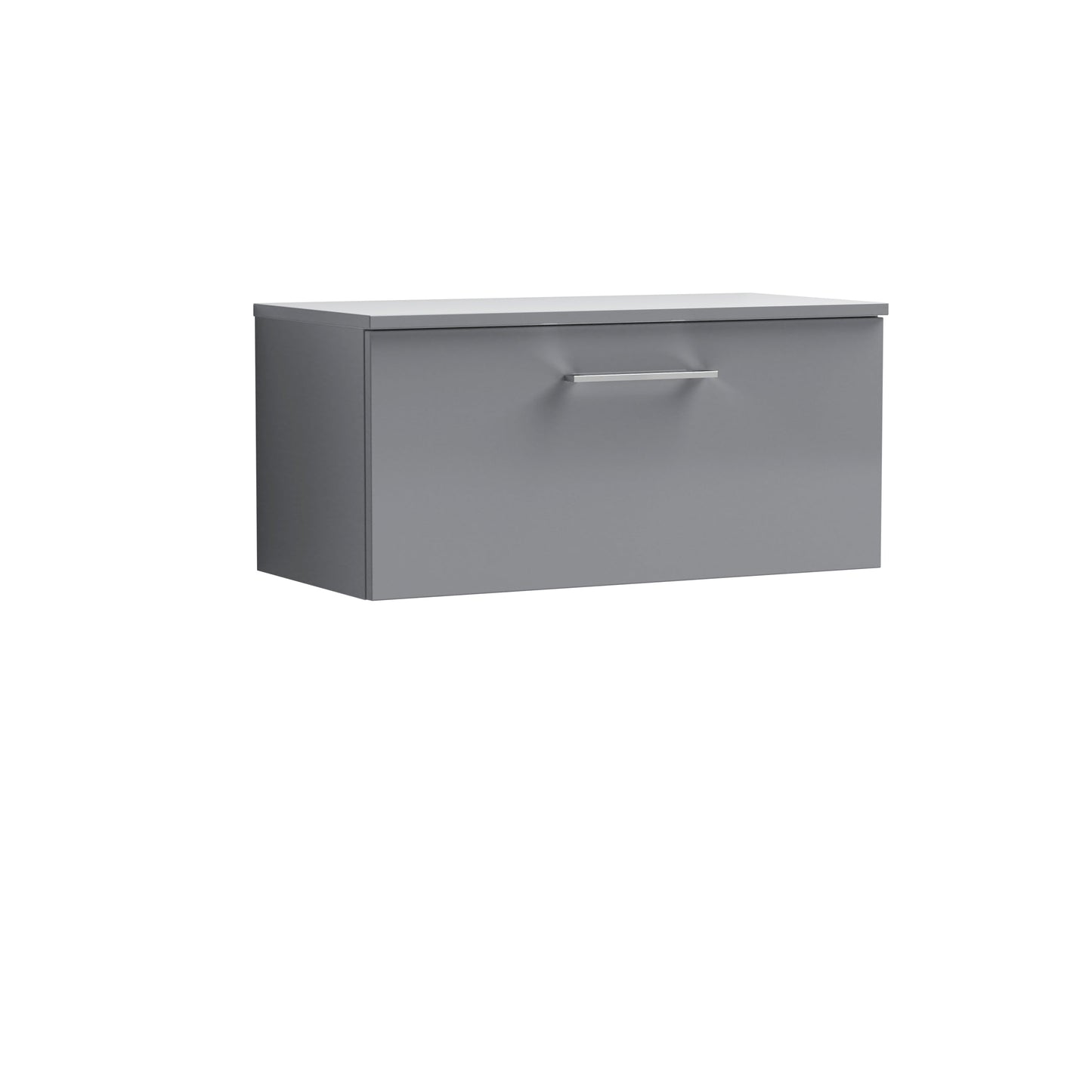 Nuie Arno 800mm Wall Hung 1 Drawer Vanity & Basin/worktop