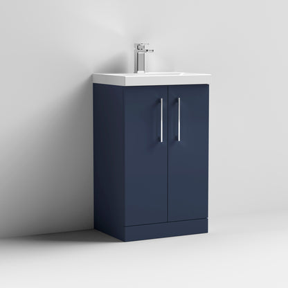 Nuie Arno 500mm Floor Standing 2 Door Vanity & Basin