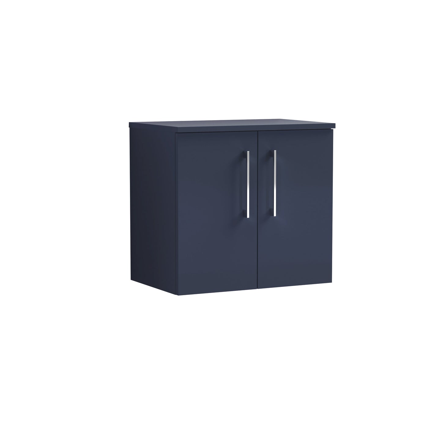 Nuie Arno 600mm Wall Hung 2 Door Vanity & Basin/Worktop