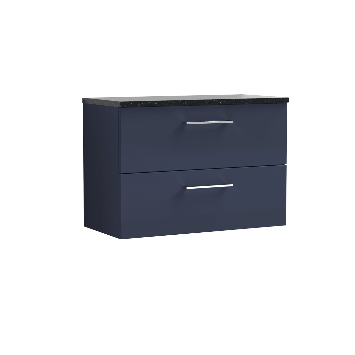 Nuie Arno 800mm Wall Hung 2 Drawer Vanity & Basin/worktop