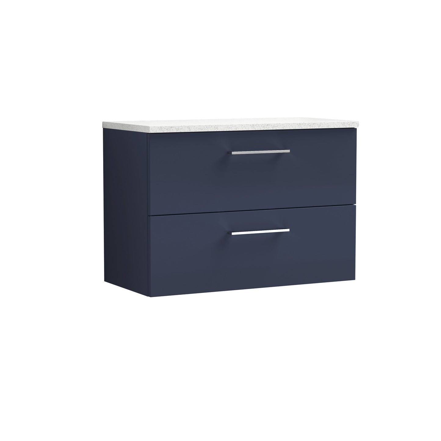 Nuie Arno 800mm Wall Hung 2 Drawer Vanity & Basin/worktop