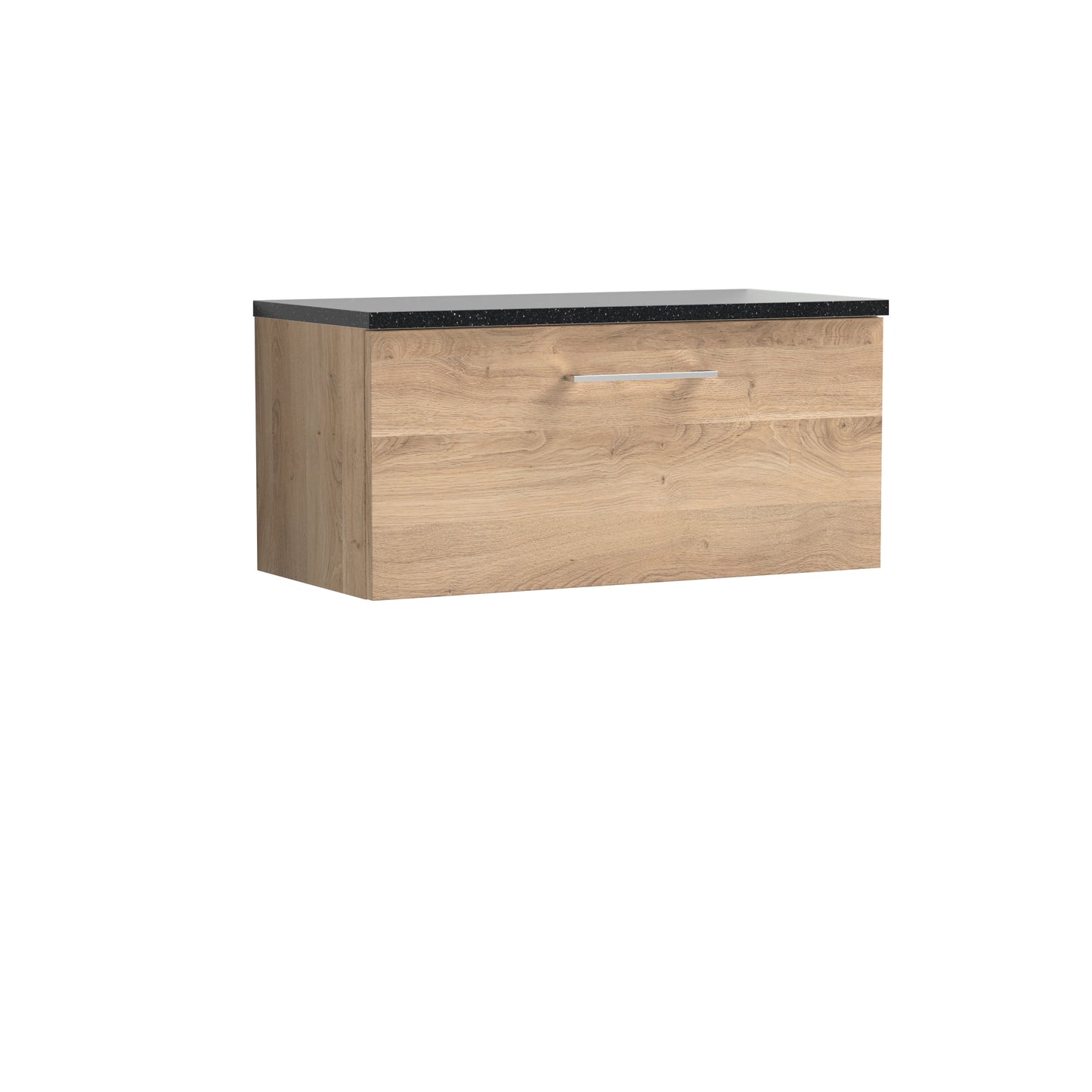 Nuie Arno 800mm Wall Hung 1 Drawer Vanity & Basin/worktop