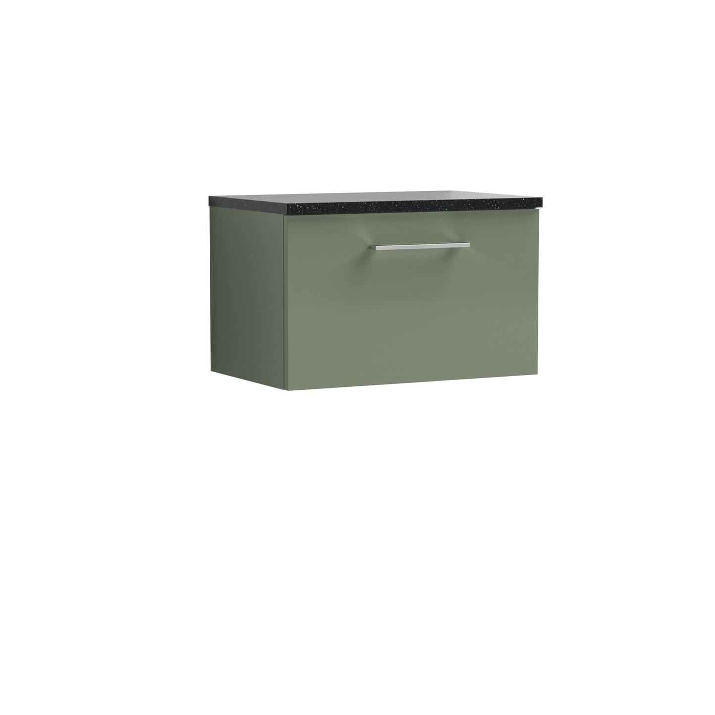 Nuie Arno 600mm Wall Hung 1 Drawer Vanity & Basin/worktop