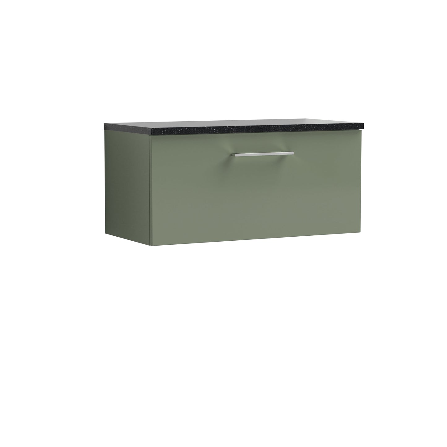 Nuie Arno 800mm Wall Hung 1 Drawer Vanity & Basin/worktop