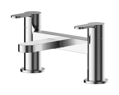 Nuie Arvan Deck Mounted Round Bath Filler