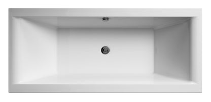 Nuie Asselby Square Double Ended Bath