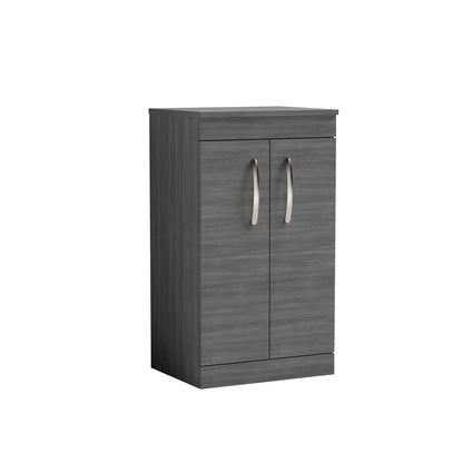 Nuie Athena Floor Standing 2-Door Vanity With Co-ordinating Worktop