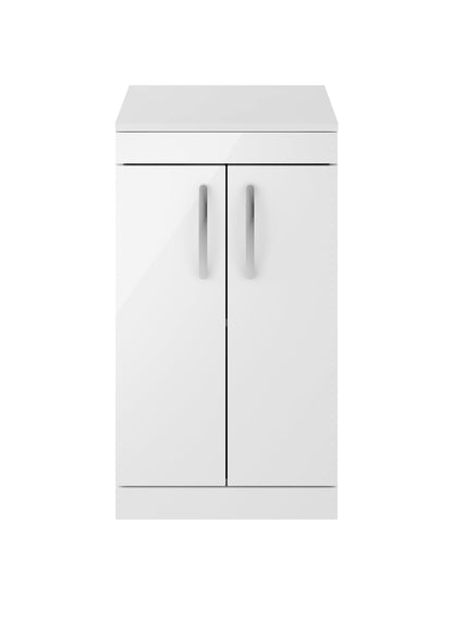 Nuie Athena Floor Standing 2-Door Vanity With Co-ordinating Worktop