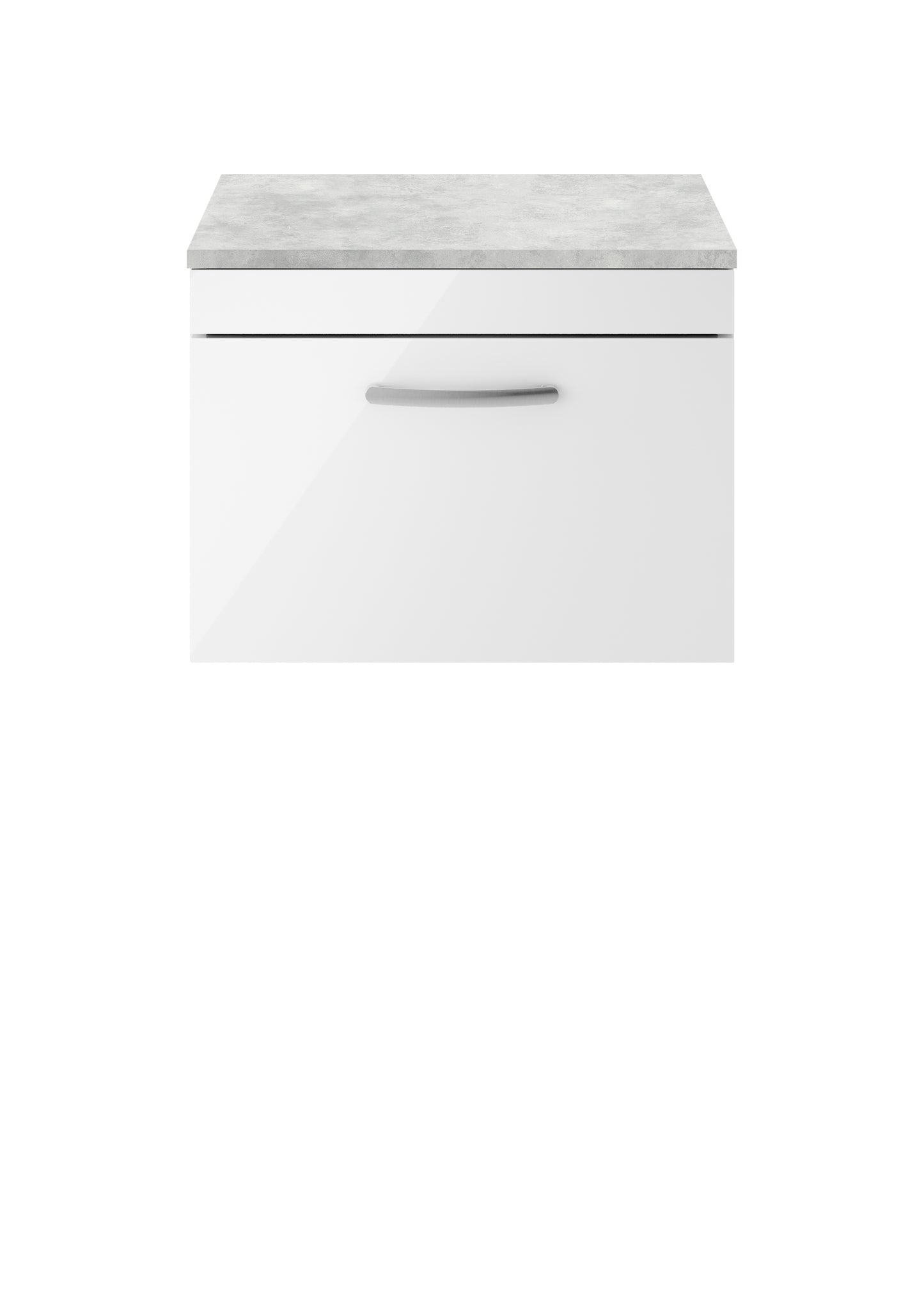 Nuie Athena Wall Hung Vanity With Worktop