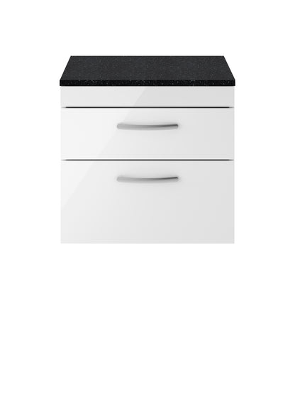 Nuie Athena Wall Hung Vanity With Worktop