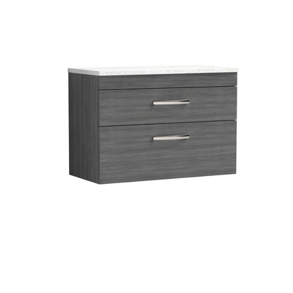 Nuie Athena Wall Hung Vanity With Worktop