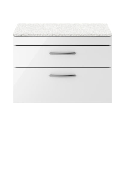 Nuie Athena Wall Hung Vanity With Worktop