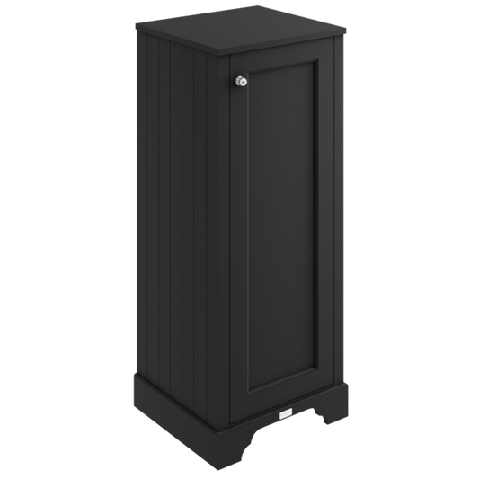 Bayswater 465mm x 1180mm Tall Boy Cabinet - Matt Black