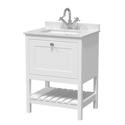 Hudson Reed Bexley Floor Standing Vanity & Basin/Marble Top