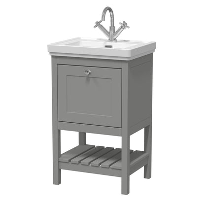 Hudson Reed Bexley Floor Standing Vanity & Basin/Marble Top