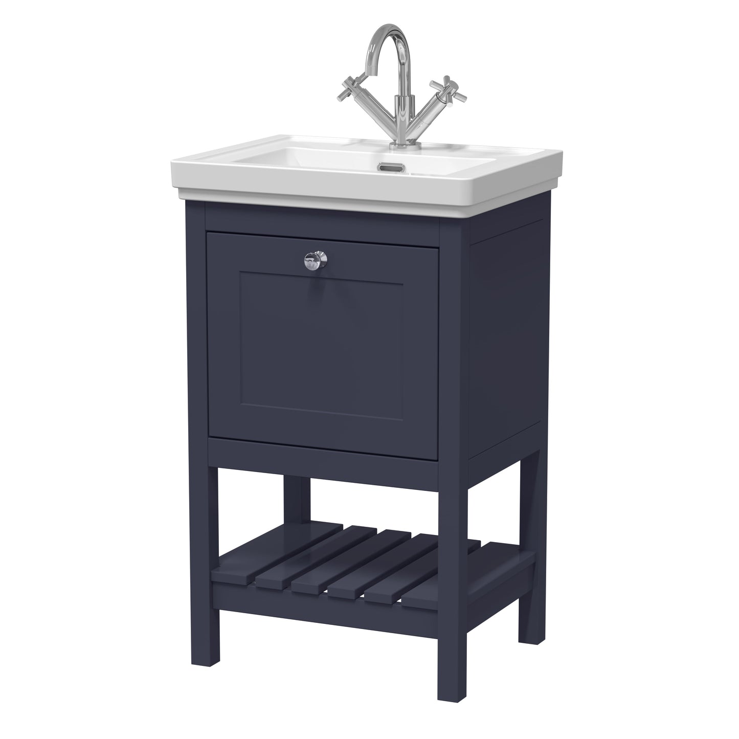 Hudson Reed Bexley Floor Standing Vanity & Basin/Marble Top