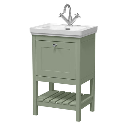 Hudson Reed Bexley Floor Standing Vanity & Basin/Marble Top