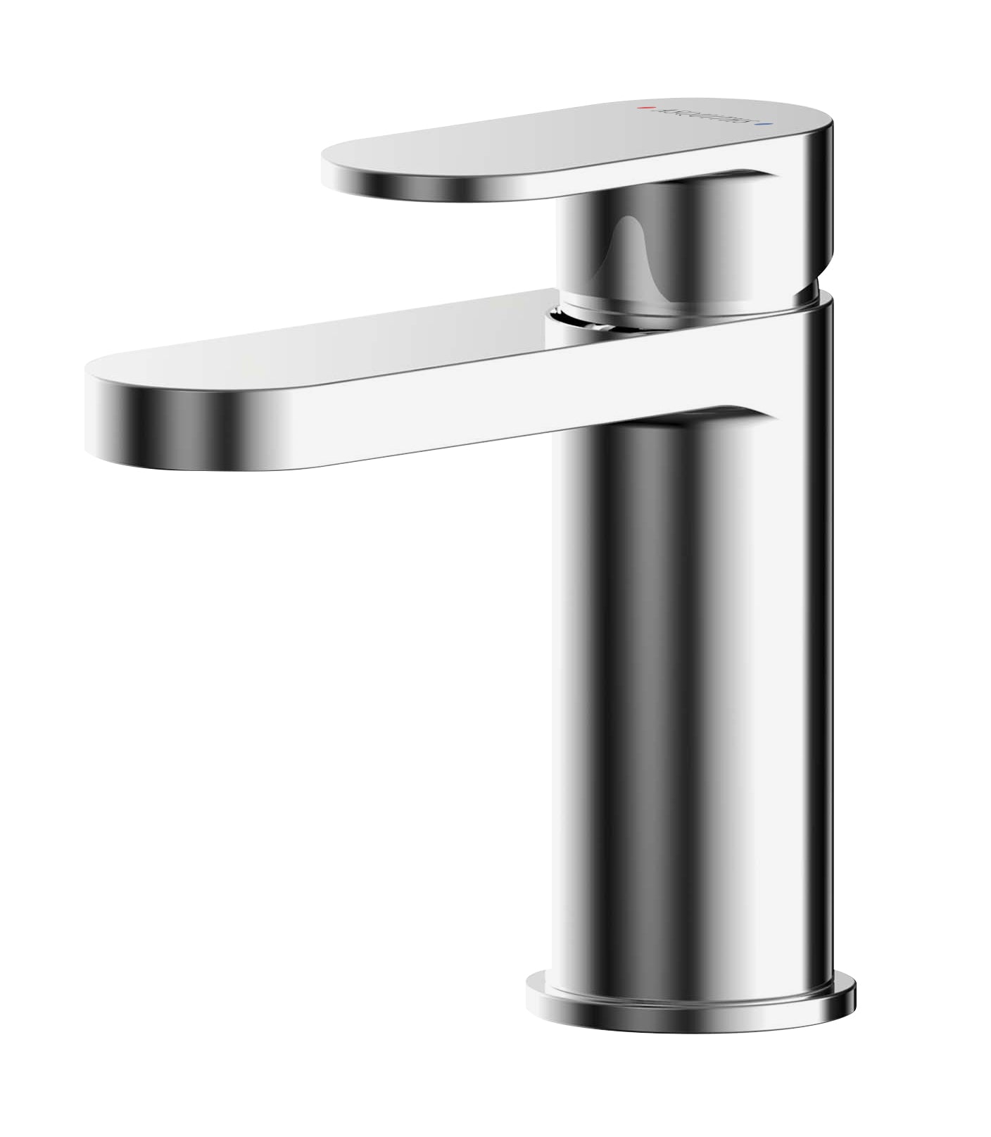 Nuie Binsey Mini Mono Basin Mixer With Push Button Waste