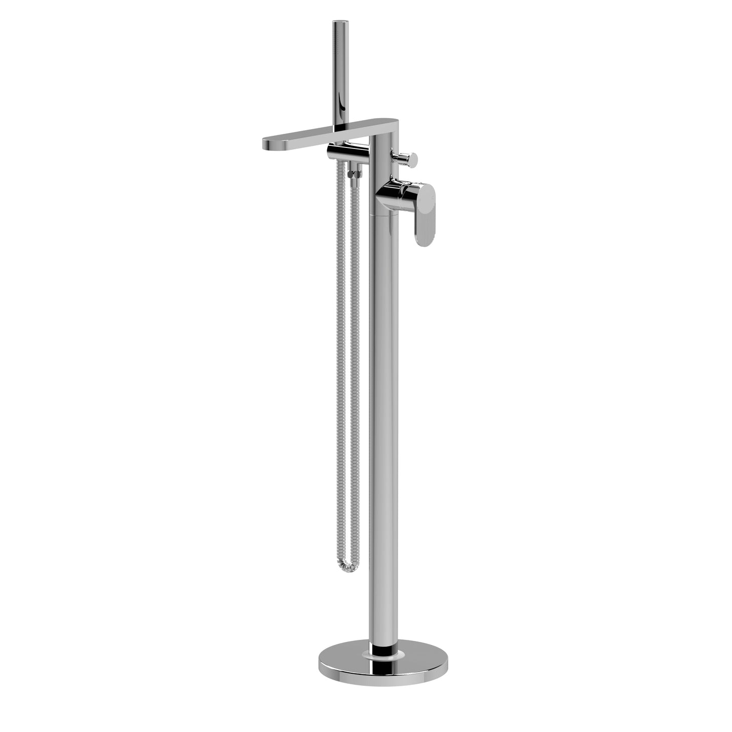 Nuie Cyprus Freestanding Bath Shower Mixer with Kit