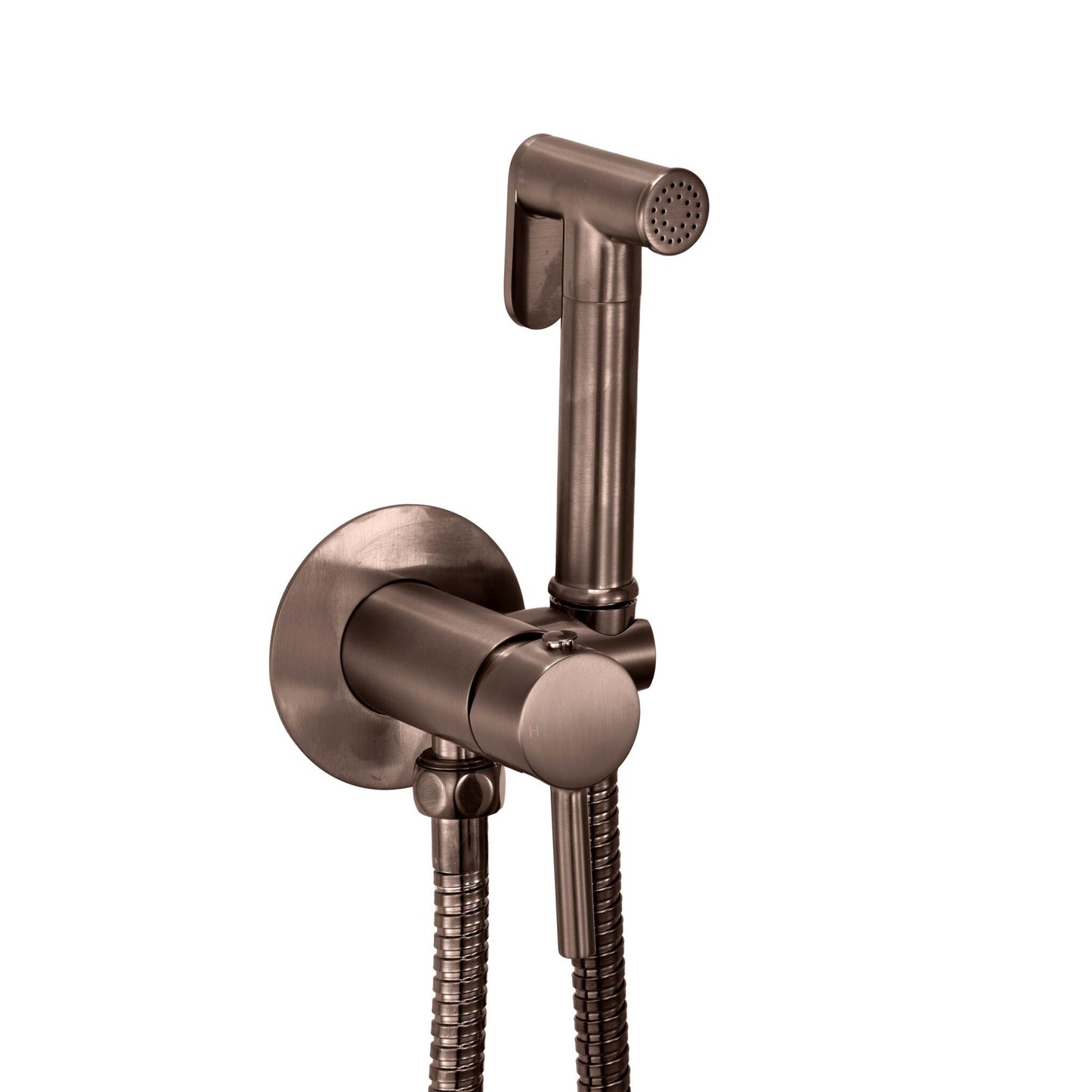 Scudo Douche Manual Mixer Handset with Flexi Hose, Holder and Outlet Elbow