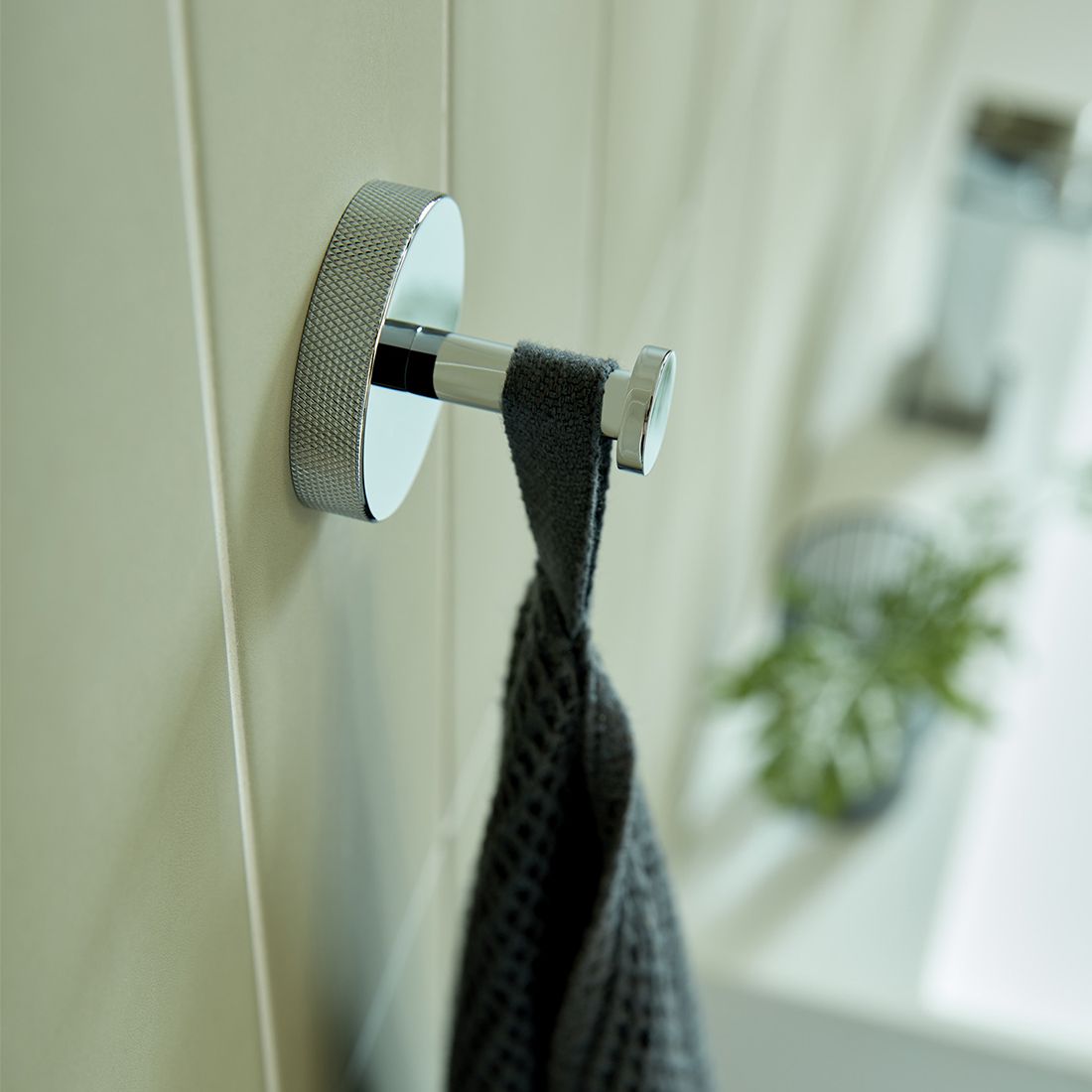 Vado Spa Knurled Robe Hook