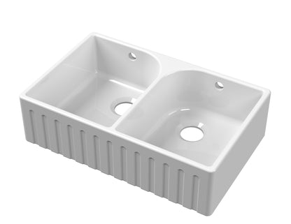 Nuie Butler Sink Deco Full Weir & Overflow 795 x 500 x 220