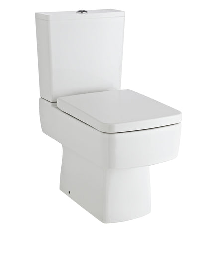 Nuie Bliss Compact Semi-Flush to Wall Toilet & Cistern