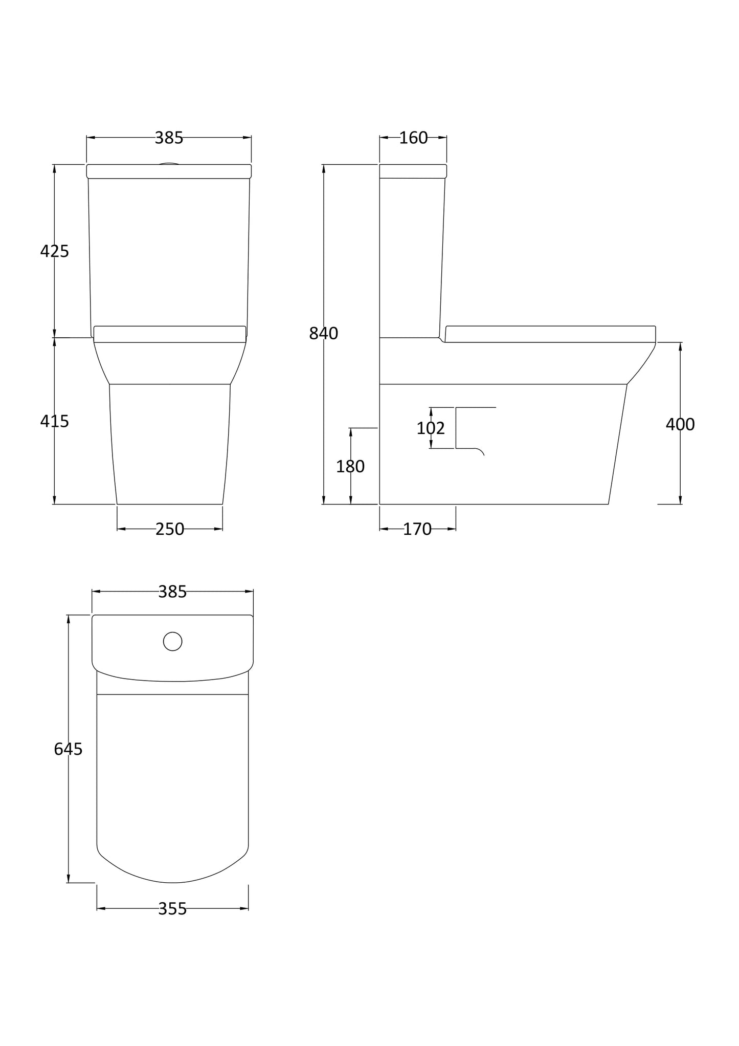 Hudson Reed Maya Flush to Wall Pan, Cistern & Soft Close Seat