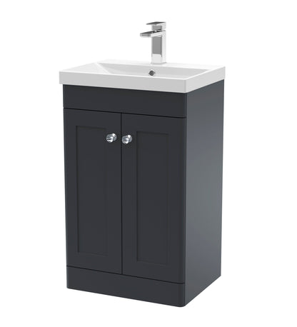 Nuie Classique 500mm Floor Standing 2 Door Vanity & Basin