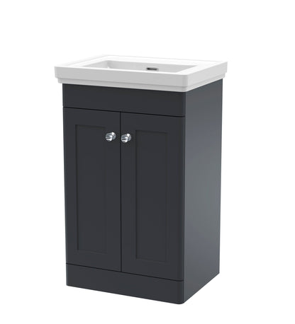 Nuie Classique 500mm Floor Standing 2 Door Vanity & Basin