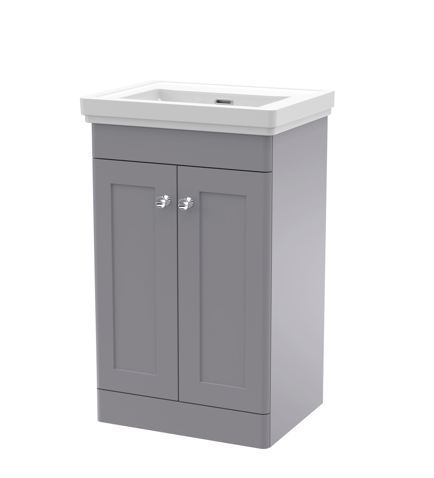 Nuie Classique 500mm Floor Standing 2 Door Vanity & Basin