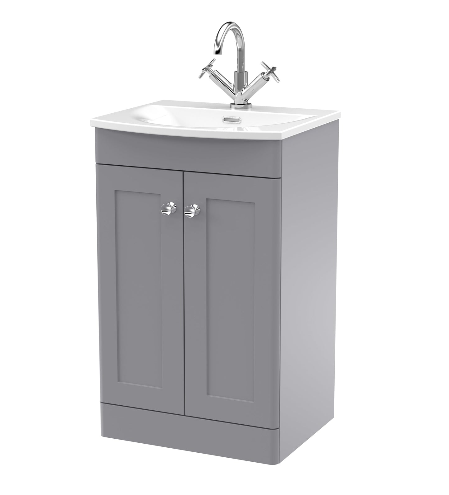 Nuie Classique 500mm Floor Standing 2 Door Vanity & Basin