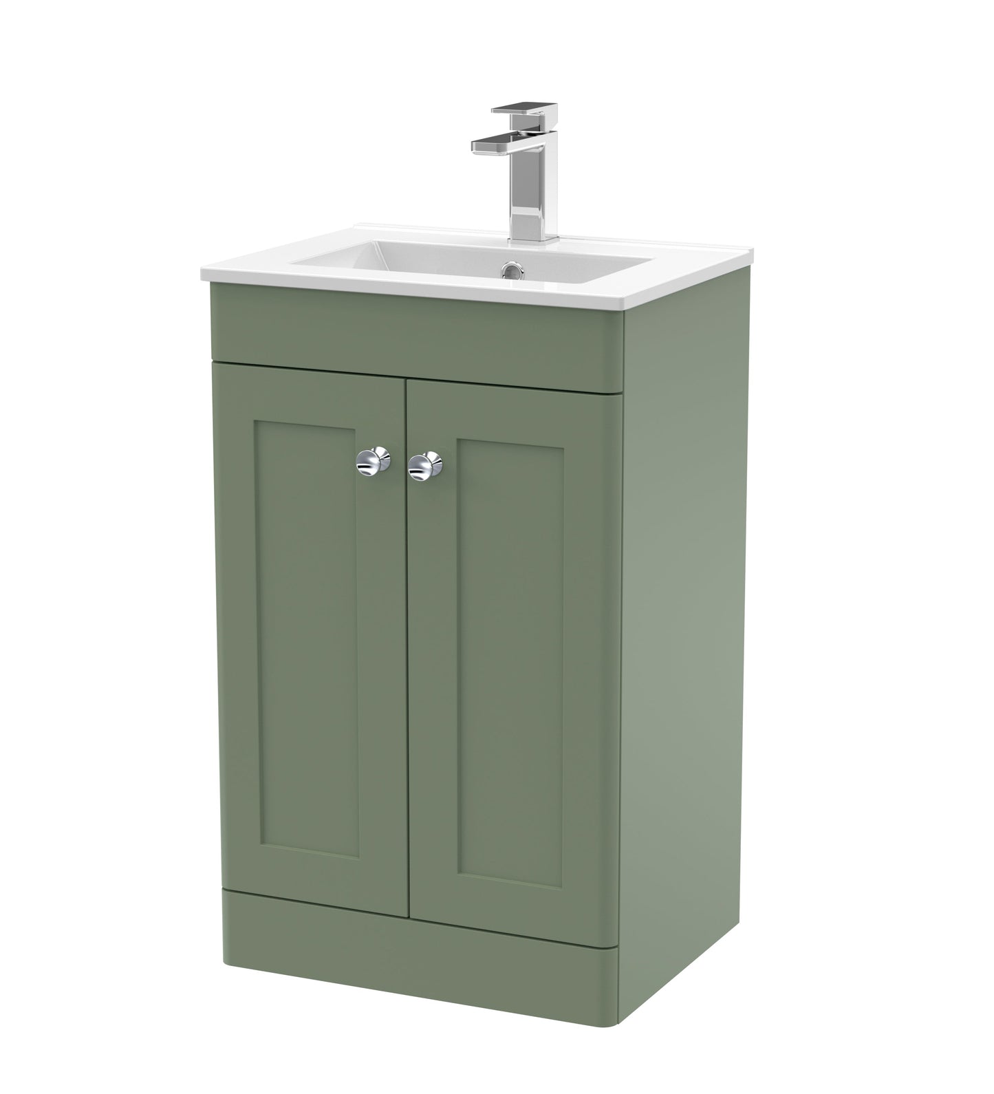 Nuie Classique 500mm Floor Standing 2 Door Vanity & Basin