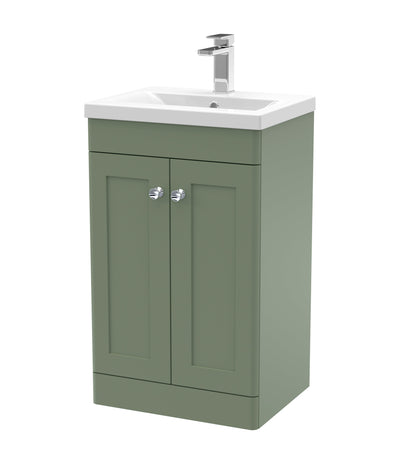 Nuie Classique 500mm Floor Standing 2 Door Vanity & Basin