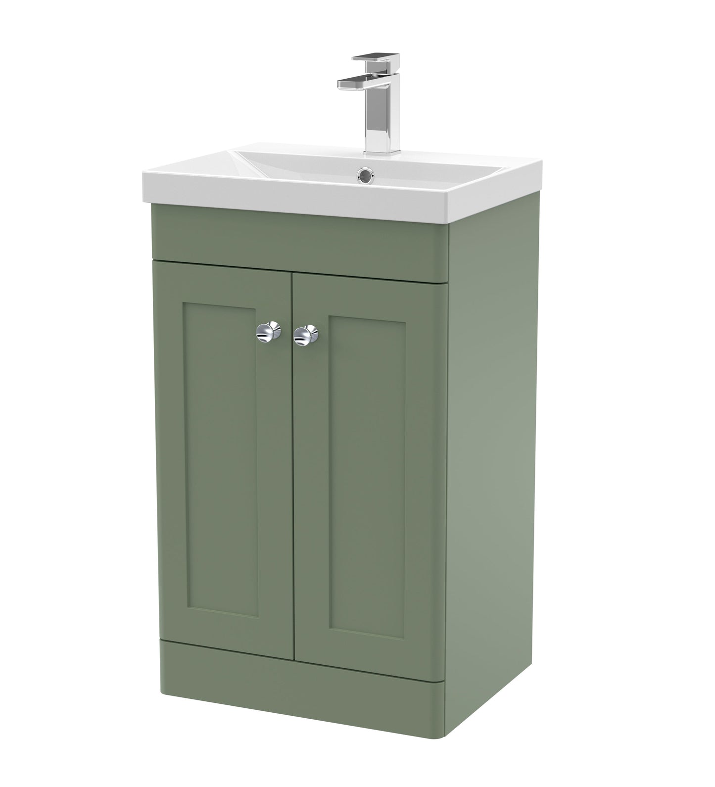 Nuie Classique 500mm Floor Standing 2 Door Vanity & Basin