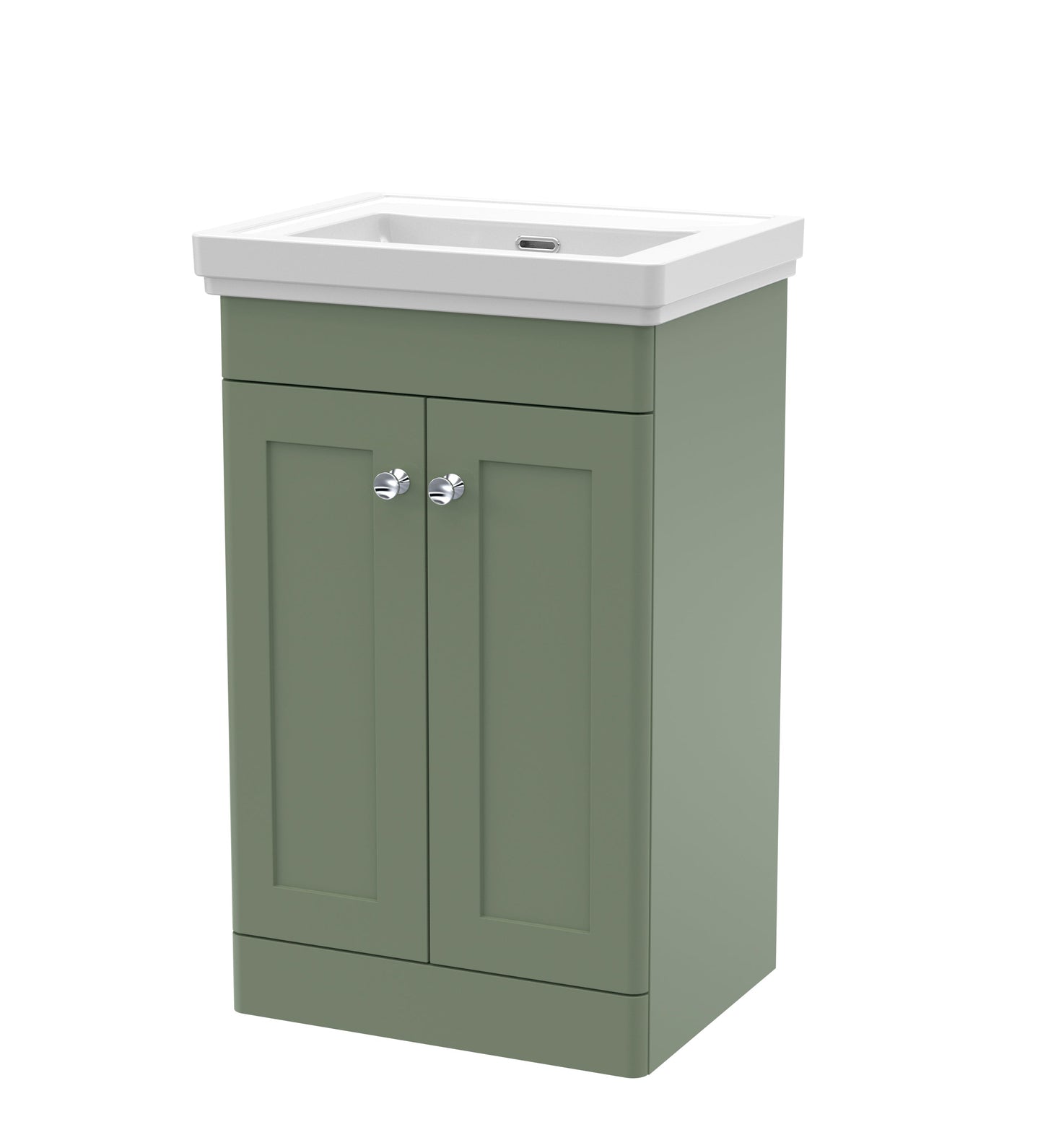 Nuie Classique 500mm Floor Standing 2 Door Vanity & Basin