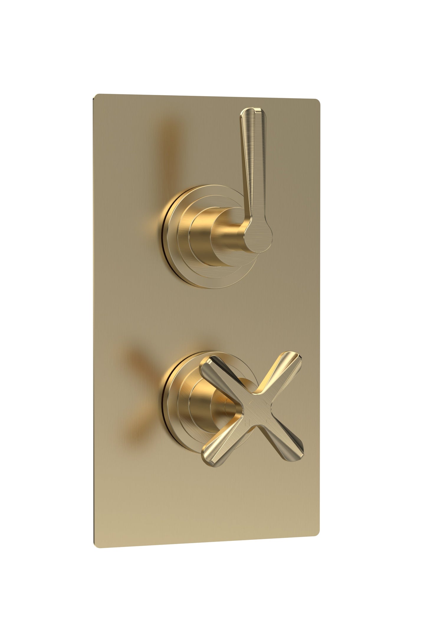 Nuie Aztec Twin Thermostatic Shower Valve