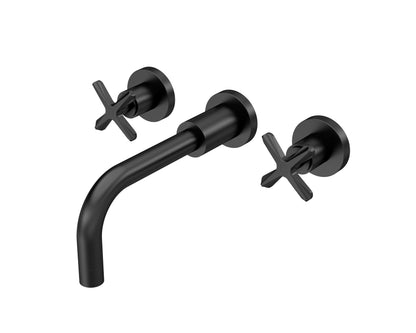 Nuie Aztec Wall Mounted Basin Mixer