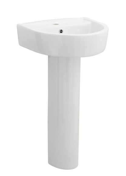 Nuie Provost 1TH Basin & Pedestal