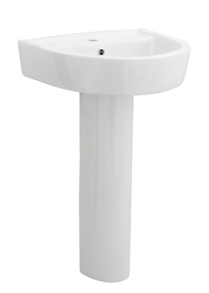 Nuie Provost 1TH Basin & Pedestal