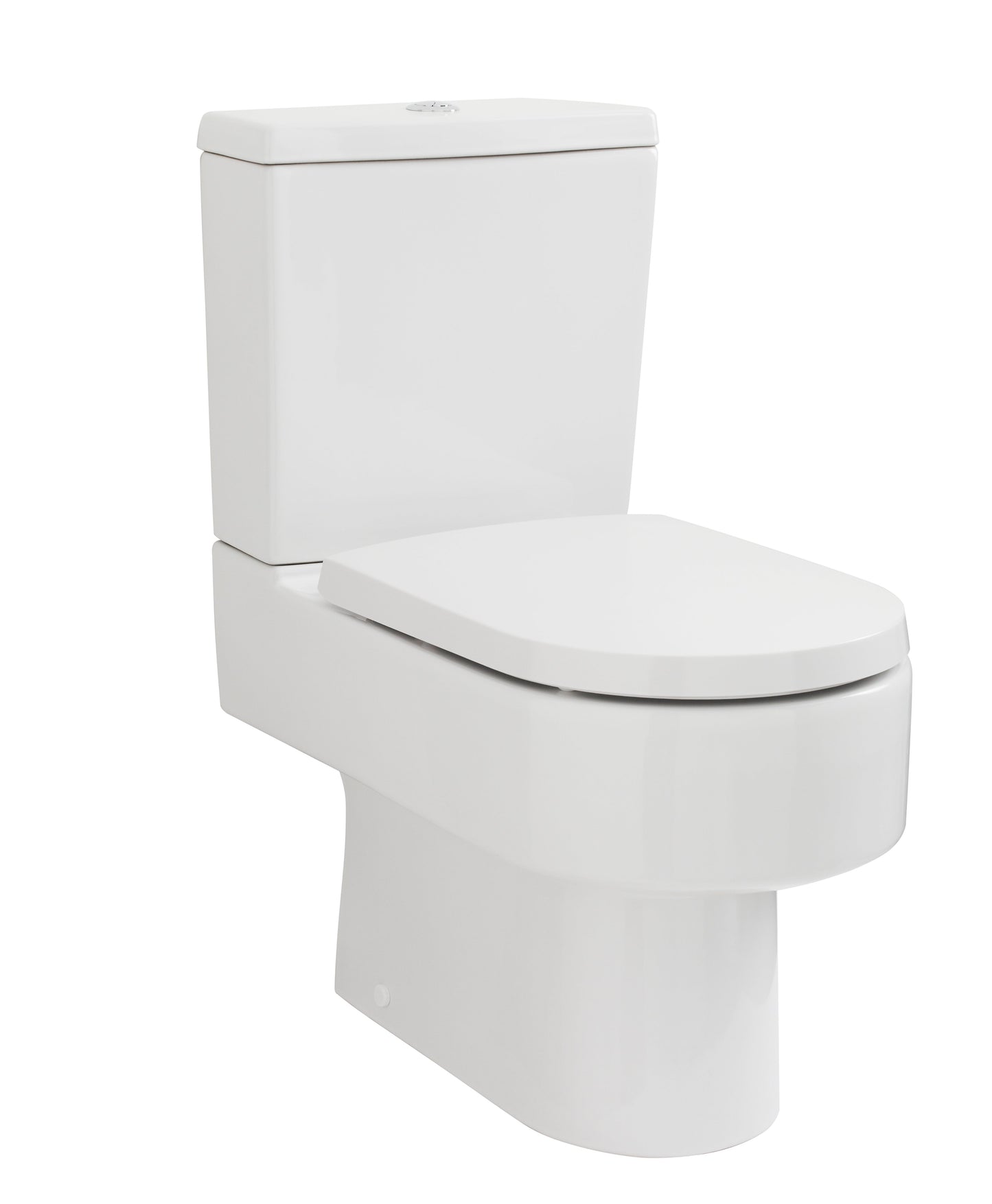 Nuie Ambrose Semi Flush to Wall Toilet & Cistern