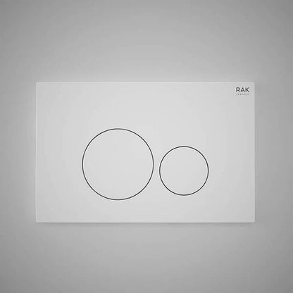 RAK-Ecofix Rectangular Plate With Round Flush Push Button