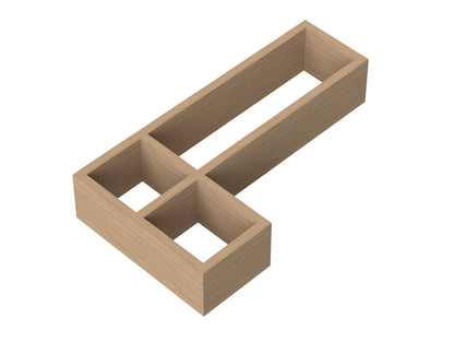 Hudson Reed Bamboo Drawer Organiser