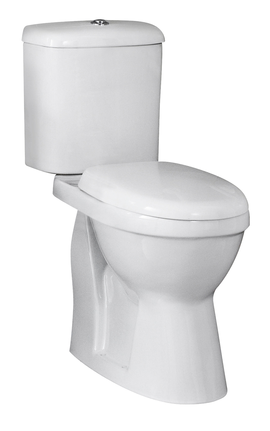 Nuie Single Flush Comfort Height Pan with Cistern and Seat